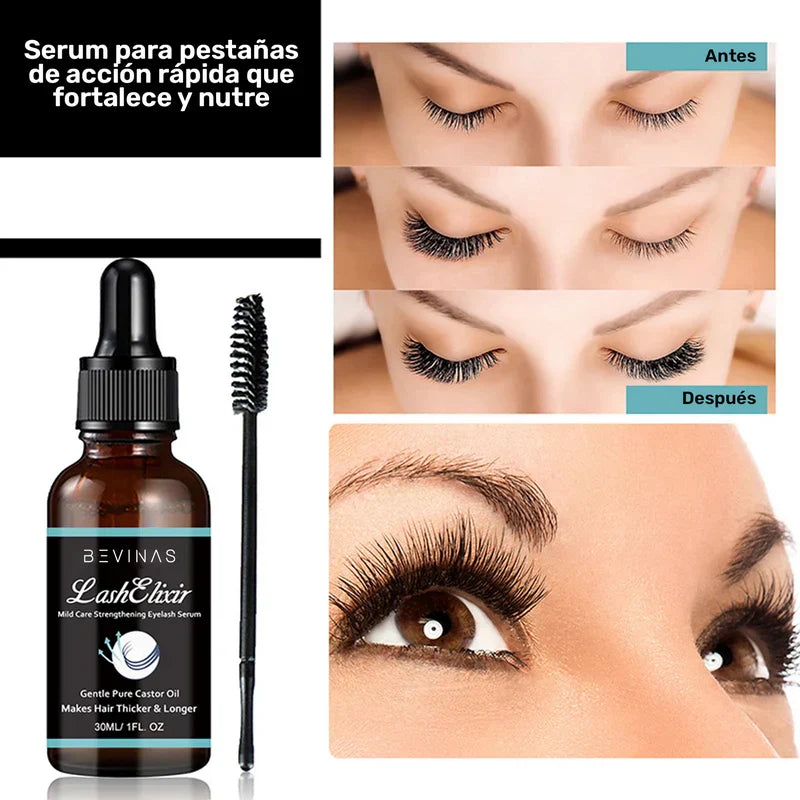 Lash Elixir - Serum Fortalecedor de Pestañas