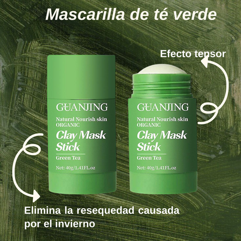 Mascarilla Clay Mask Stick - Te Verde🍃